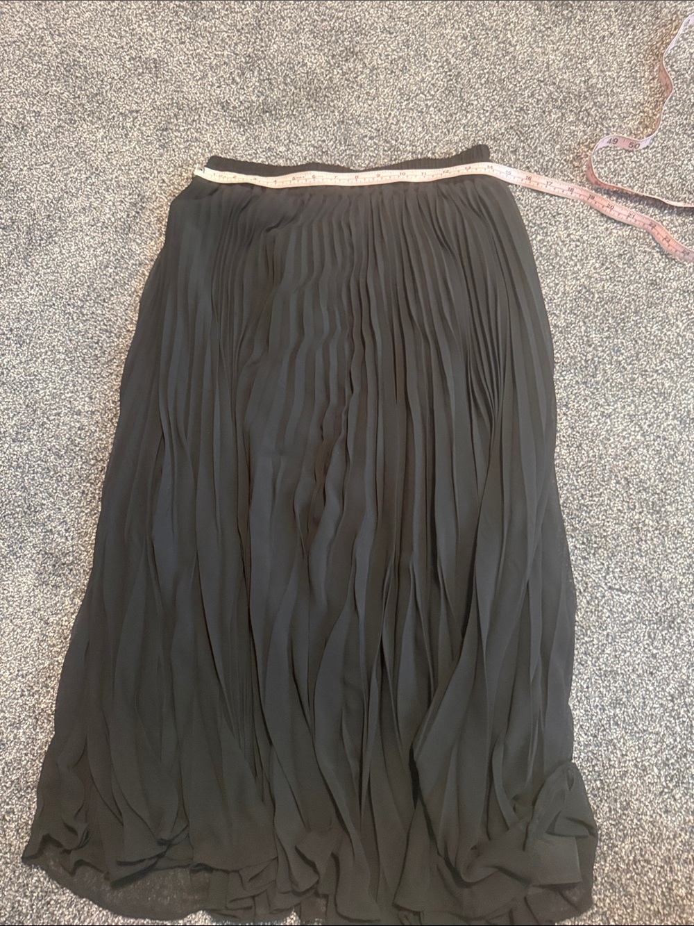 a new day pleaded midi skirt size M